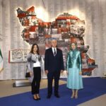 Mike Pence visiting Iranian dissidents in Albania x